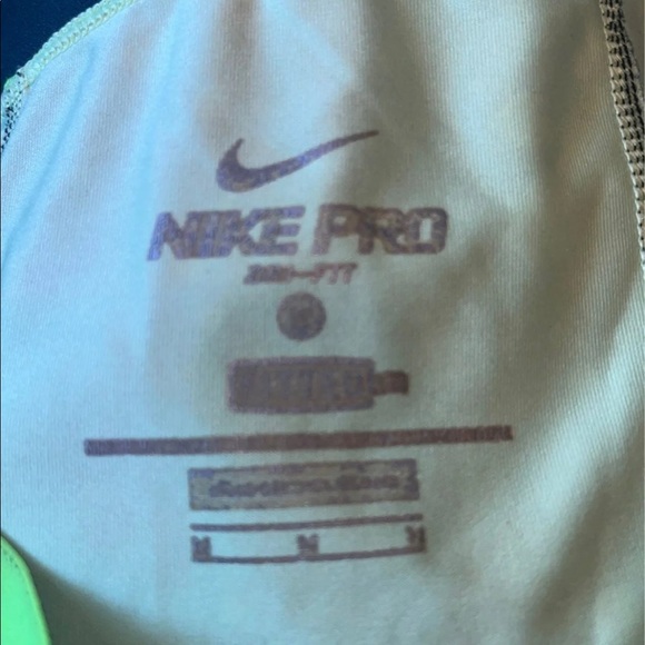 Neon Nike Pro Leggings - Picture 5 of 6